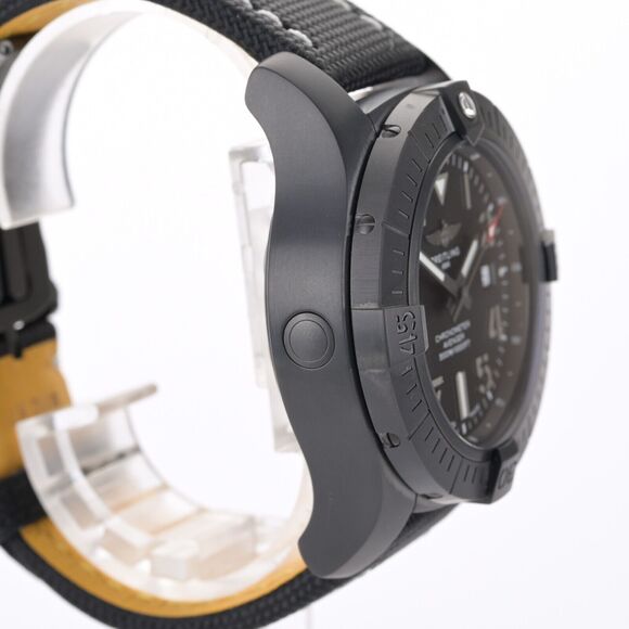 New Breitling Avenger Seawolf Night Mission V17319 45mm Men's Watch +B&P - Picture 5 of 8